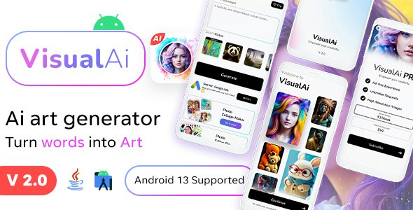 App Android -Gerador de imagens com inteligência artificial  com editor de imagens